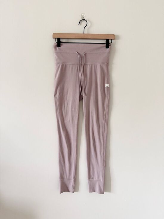 Vuori Pants - Vuori Mauve High-Rise Track Joggers